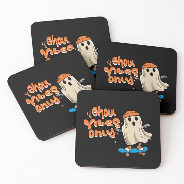 Item preview, Ghoul Vibes Only Funny Cool Saying Design designed and sold by LuminOrb.