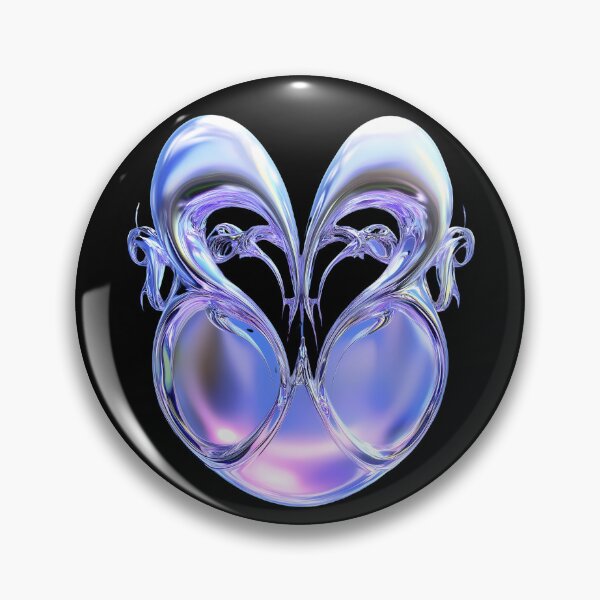 Item preview, Iridescent tribal shape Y2K - Frutiger Aero designed and sold by dragon-mignon.
