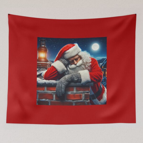 Item preview, Santa is Exhausted  designed and sold by Halifaxartguy.