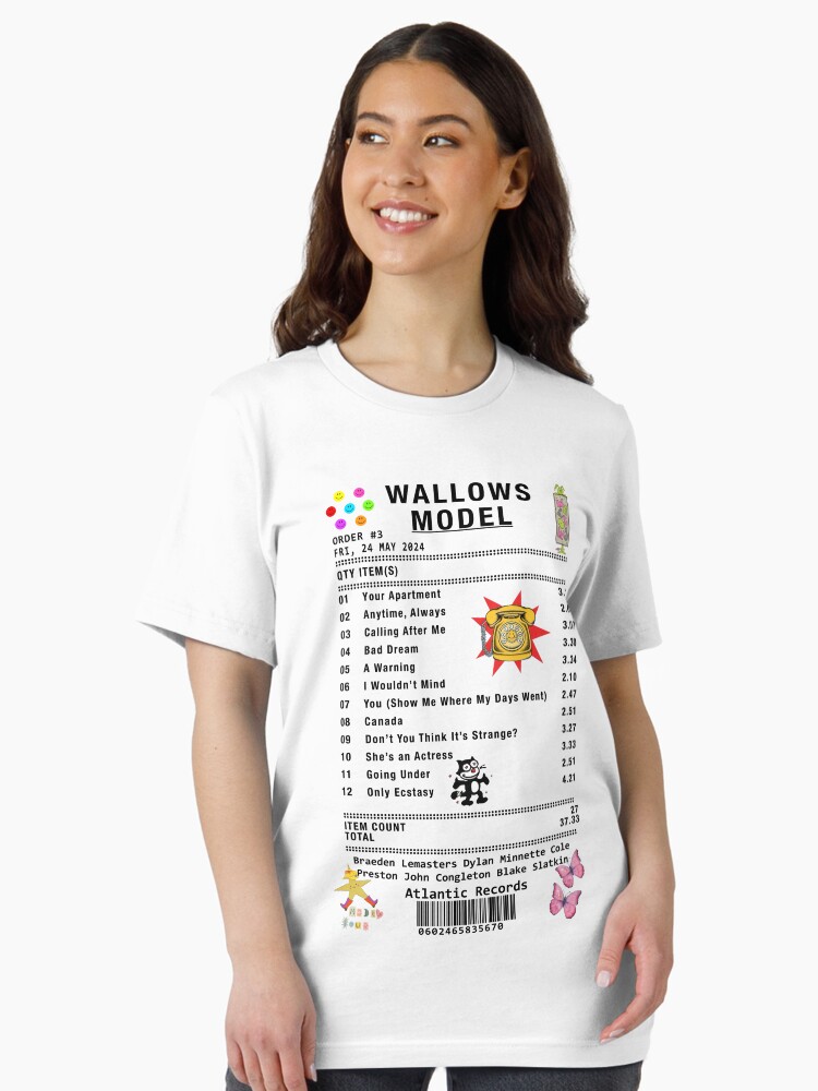 Wallows Model Album Tracklist Vintage Essential T-Shirt