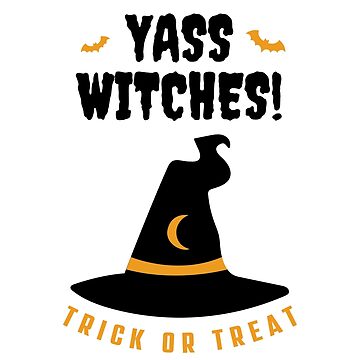 Artwork thumbnail, Yass Witches! Halloween Design | LGBTQ+ Pride, Spooky & Sassy by Iconic Days