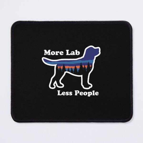 Item preview, More Lab Less People Vintage Hiking Camping Gift designed and sold by Guarddogdrive.