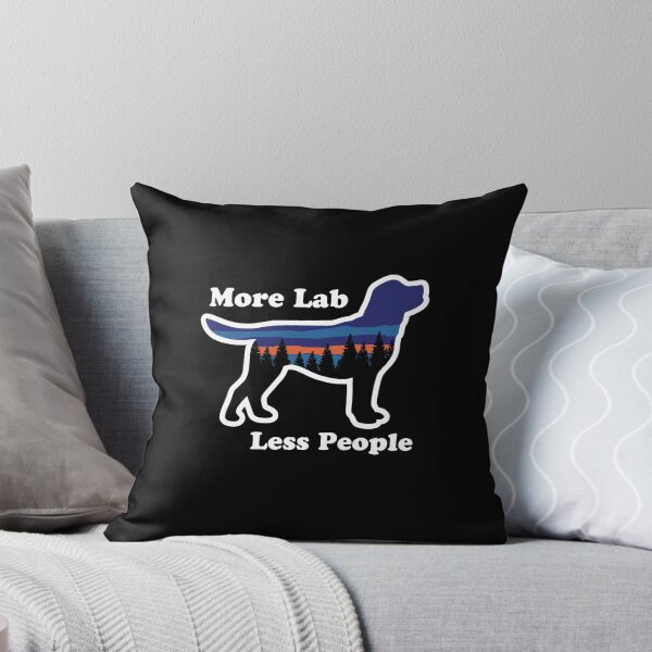 Item preview, More Lab Less People Vintage Hiking Camping Gift designed and sold by Guarddogdrive.