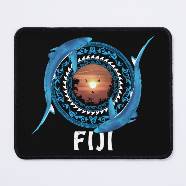 Item preview, Fiji Blue Sharks designed and sold by NicGrayGraphic.