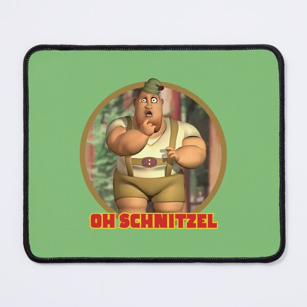 Item preview, Oh Schnitzel! Kirk the Mighty Woodsman (Hoodwinked) designed and sold by YonderAndBeyond.
