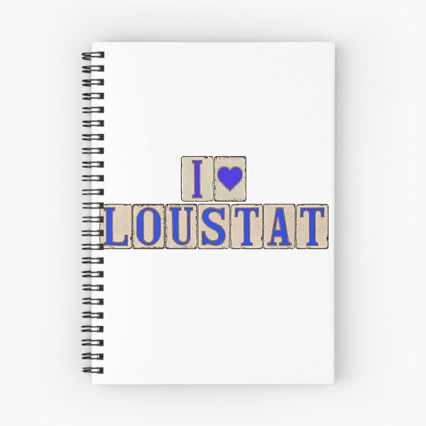 Aperçu de l'œuvre Je coeur Loustat, j'aime Loustat créée et vendue par Spike The Punch Design Co..