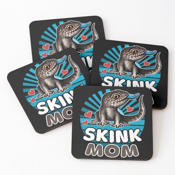 Item preview, Cute Blue Tongue Skink Mom designed and sold by BeataY6Art.