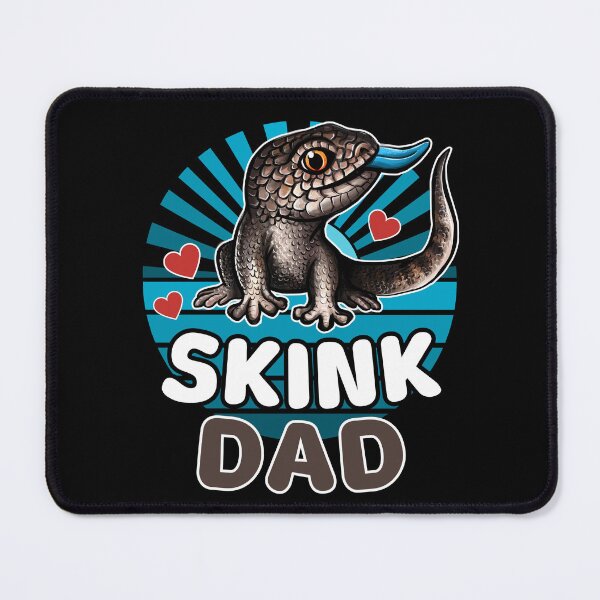 Item preview, Cute Blue Tongue Skink Dad designed and sold by BeataY6Art.