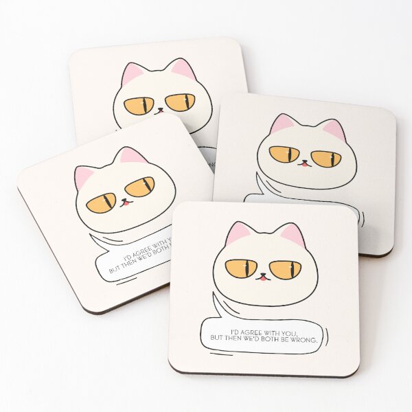 Item preview, I’d agree with you, but then we’d both be wrong. #CatHumor #CatGifts #CatLady #CatMom #CatDad #CatLife designed and sold by Anna Halasek.