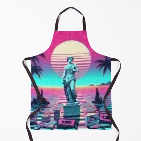 Item preview, woman statue in the sunset with tapes and palms designed and sold by analogsandpixel.