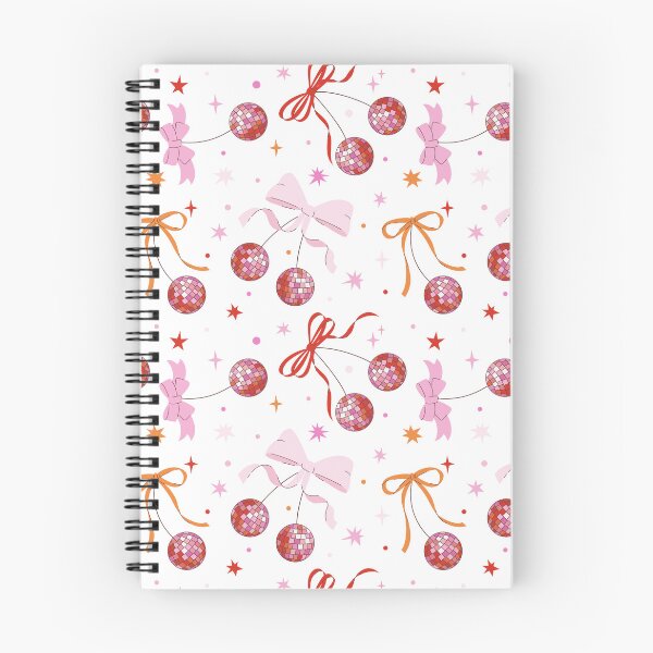 Item preview, Disco Cherries with Bows Repeating Pattern, Y2K aesthetic, disco aesthetic  designed and sold by CEB1700.