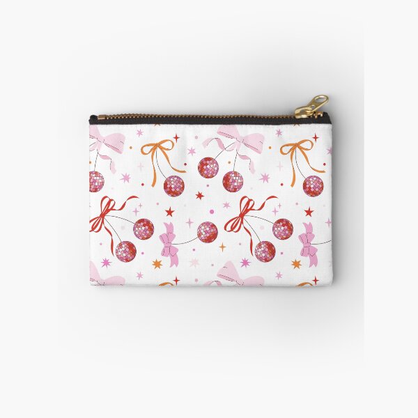 Item preview, Disco Cherries with Bows Repeating Pattern, Y2K aesthetic, disco aesthetic  designed and sold by CEB1700.