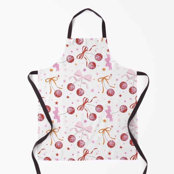 Item preview, Disco Cherries with Bows Repeating Pattern, Y2K aesthetic, disco aesthetic  designed and sold by CEB1700.