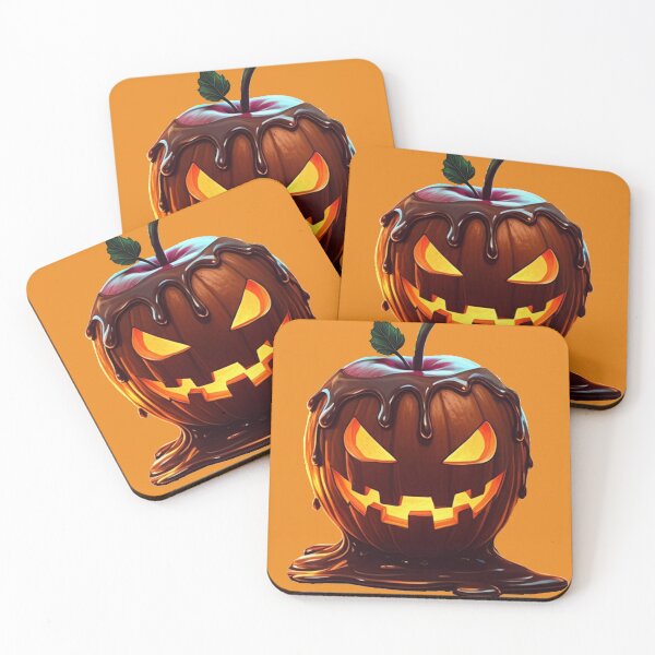 Item preview, Halloween Bad Apple Jack designed and sold by BlackCoralArt.