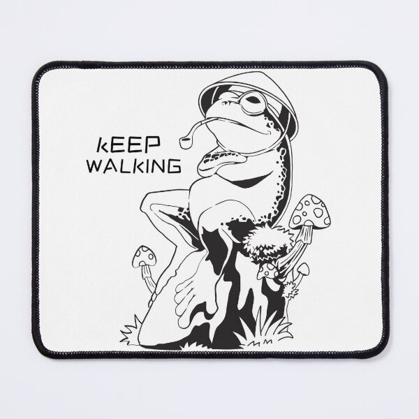 Item preview, UNIMPRESSED  BLACK AND WHITE FROG  designed and sold by ZMaria.