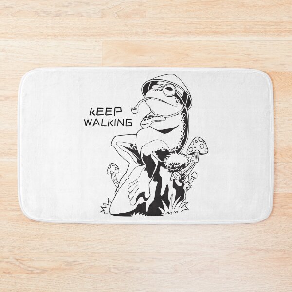 Item preview, UNIMPRESSED  BLACK AND WHITE FROG  designed and sold by ZMaria.