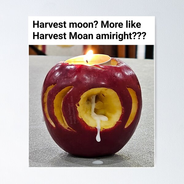 Item preview, Fall Harvest Moon Better Calm Down designed and sold by reallypathetic.