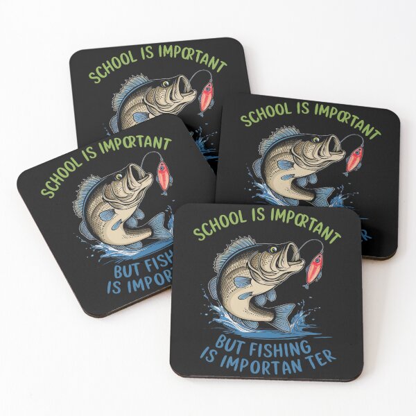 Item preview, School is Important But Fishing is Importanter, Fishing Life, designed and sold by BLZART.