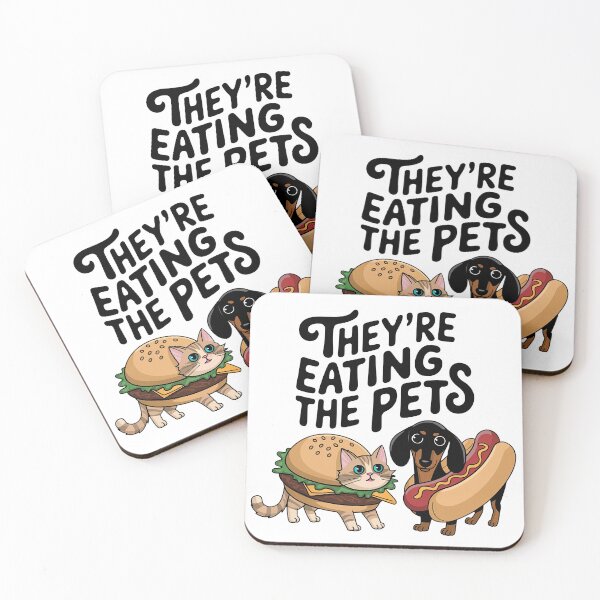 Item preview, they're eating the pets | trump inspirational quote | presidential debate 2024 designed and sold by digilabs.