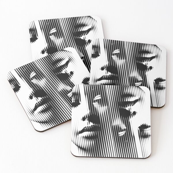 Item preview, Fragmented Elegance: A Study in Monochrome designed and sold by zdzdesigner.