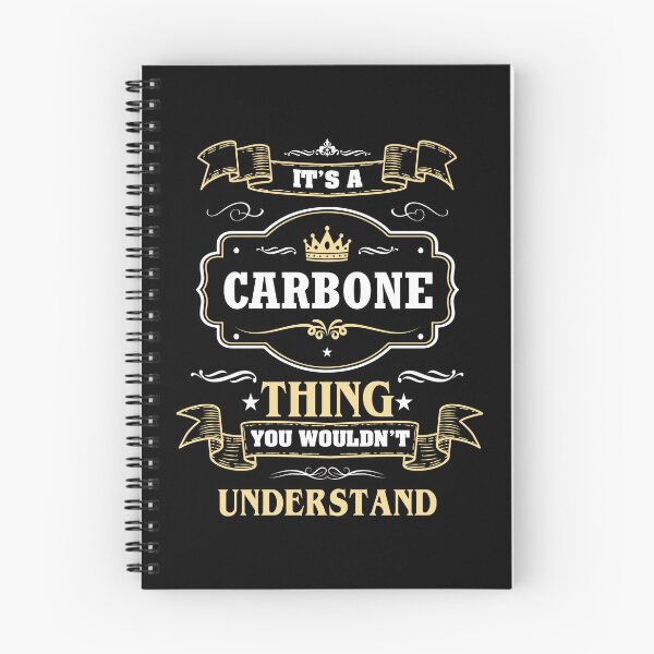 Item preview, It Is A Carbone Thing You Wouldn't Understand Carbone Name Shirt designed and sold by Zanden-zo.
