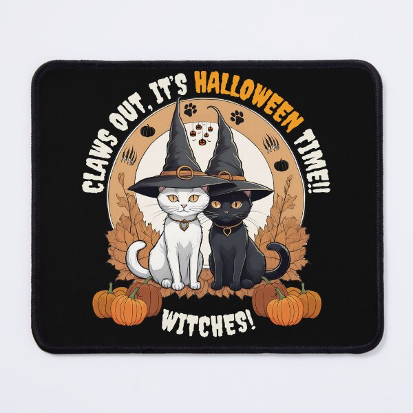 Item preview, Halloween Time Cats Claws Out Witches designed and sold by DarekShop.