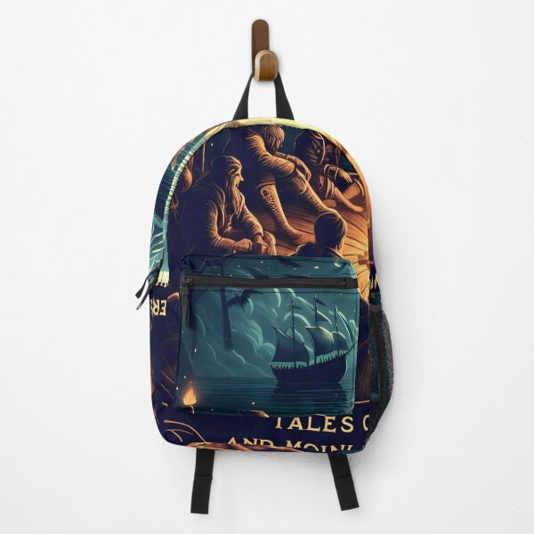 Item preview, Tales of Dark Waters - Mysterious Nautical Adventure Art Print, Perfect for Ocean Lovers and Storytellers designed and sold by DarkEmporium20.