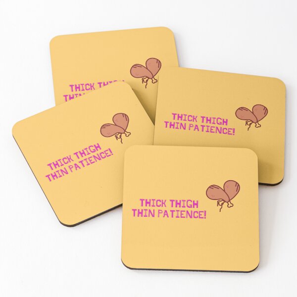 Item preview, THICK THIGH THIN PATIENCE designed and sold by Aesthetic prints .