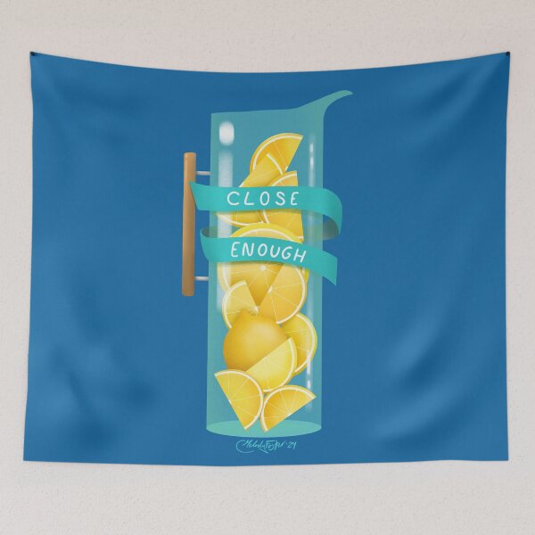 Item preview, Close Enough designed and sold by LunarFoxID.
