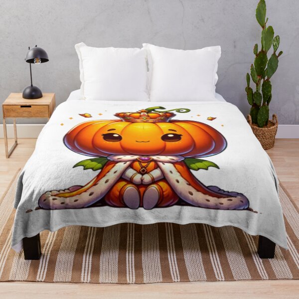 Item preview, The Pumpkin Monarch I Reigning in Cuteness  designed and sold by PedroStyle.