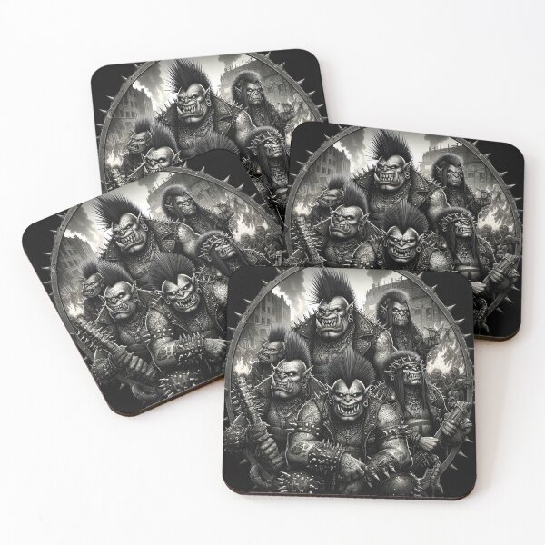 Item preview,  Punk Orc Apocalypse - Rebel Horde designed and sold by IllumeInk.