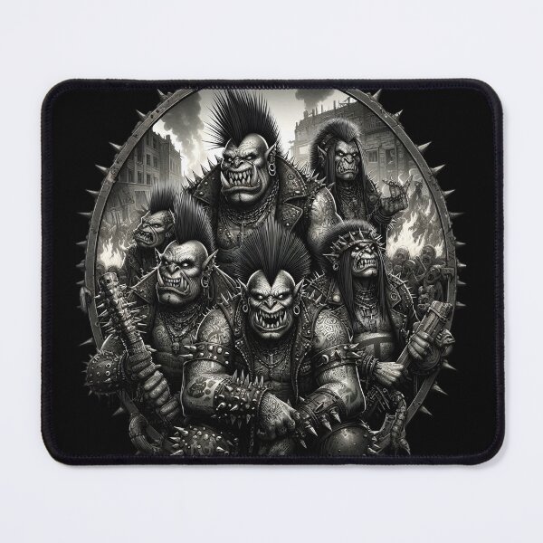 Item preview, Punk Orc Apocalypse - Rebel Horde designed and sold by IllumeInk.