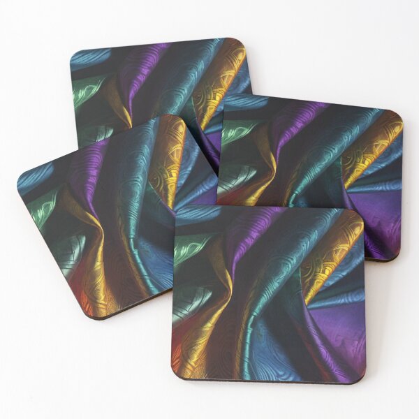 Item preview, Multicolored Fabric Folds designed and sold by masabo.