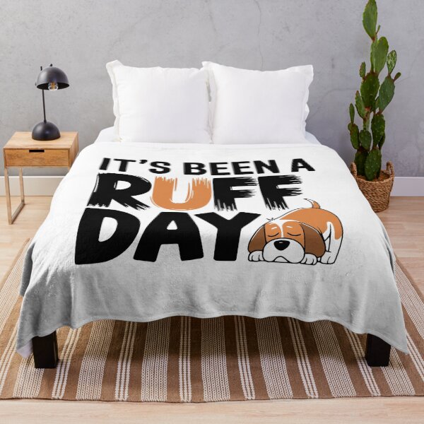 Item preview, It's Been A Ruff Day! Cute Dog Pun designed and sold by PMCreative.