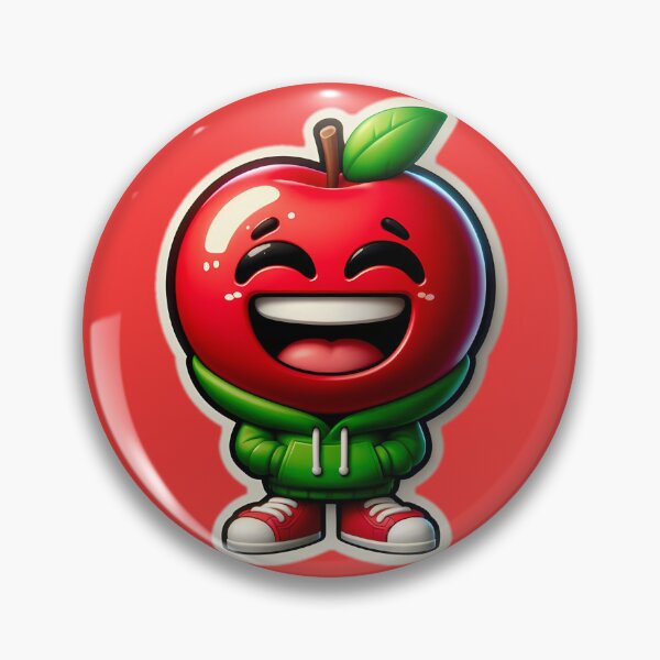 Item preview, Design stickers hilarious red Apple 3 designed and sold by P2Genies.