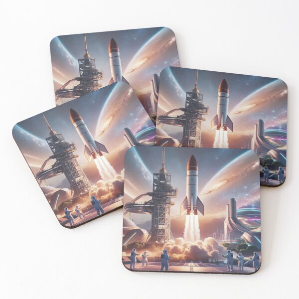 Item preview, Launch into Tomorrow - Space Lovers designed and sold by eXtraHumans.