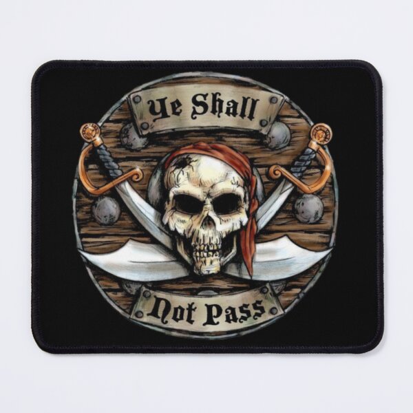 Item preview, Pirate Ye Shall Not Pass designed and sold by Becooldesing.