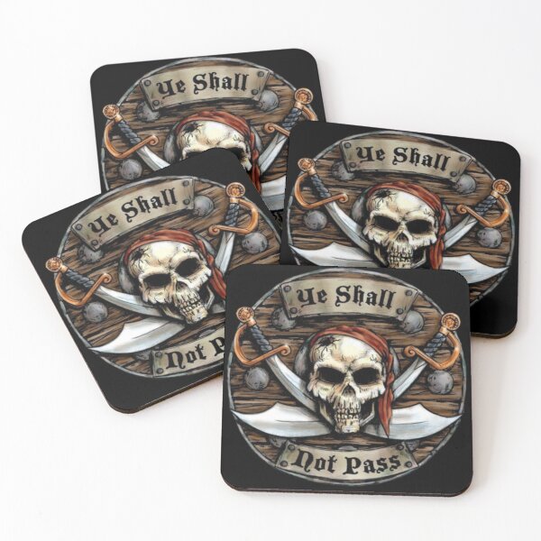 Item preview, Pirate Ye Shall Not Pass designed and sold by Becooldesing.