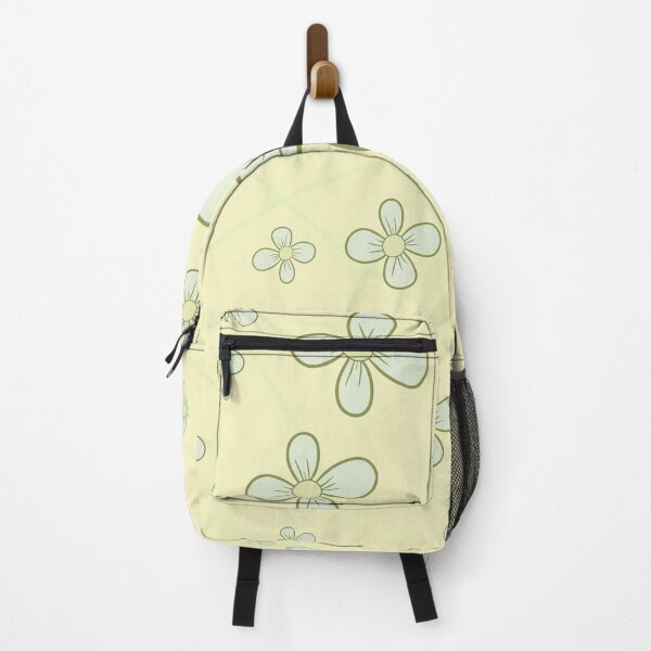 Item preview, A delicate pattern with a floral motif in boho style, pastel colors/ yellow, green, white. designed and sold by My-fake-places.