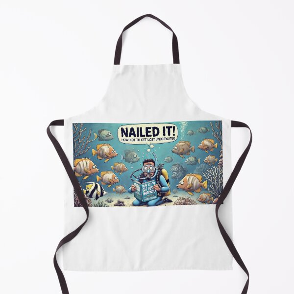 Item preview, "Nailed it!" – Funny Scuba Diver Sarcasm designed and sold by supersanko.