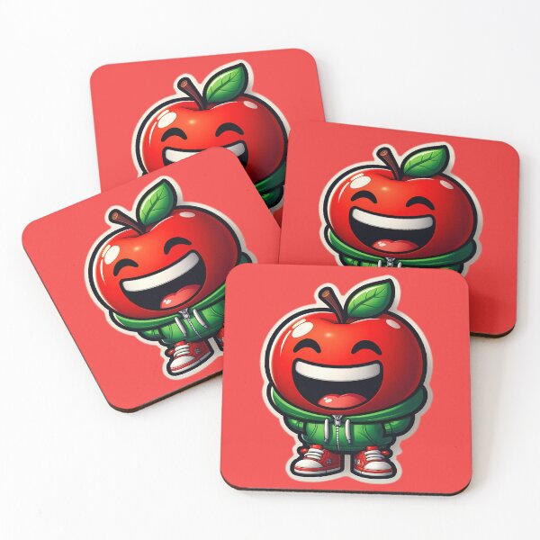 Item preview, Design stickers hilarious red Apple 4 designed and sold by P2Genies.