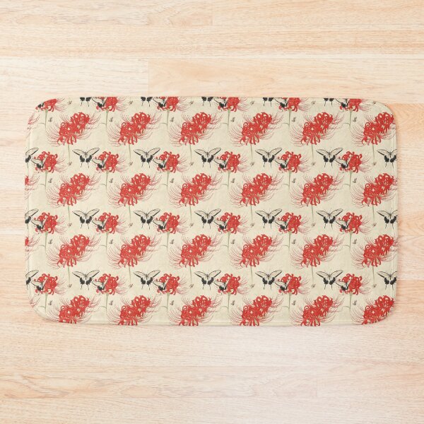 Item preview, Red spider lily with butterfly designed and sold by nattoodesigns.