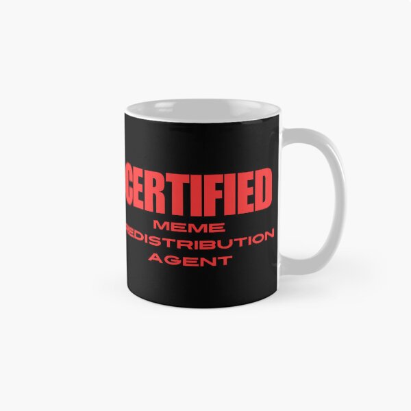 Item preview, Meme Redistribution Agent (red) designed and sold by BuckWildDesigns.