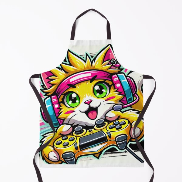 Item preview, Feline Frenzy: The Ultimate Gamer Cat. designed and sold by Davideus.