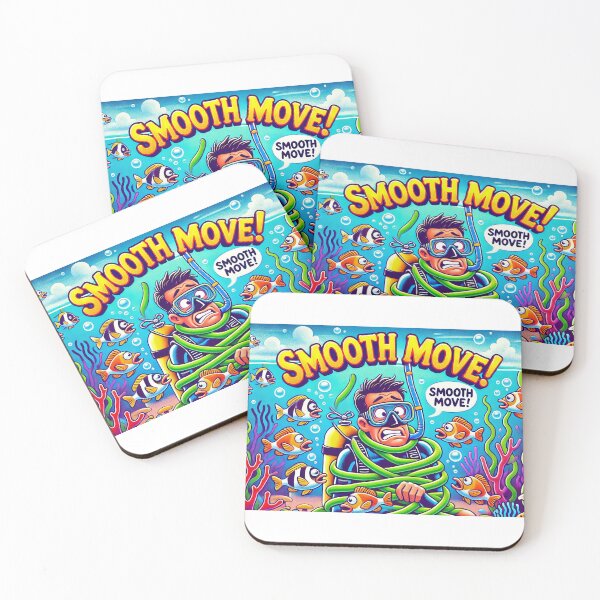 Item preview,  "Smooth Move!" – Funny Scuba Diver Sarcasm designed and sold by supersanko.