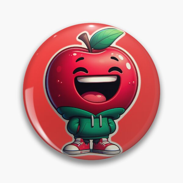 Item preview, Design stickers hilarious red Apple 5 designed and sold by P2Genies.