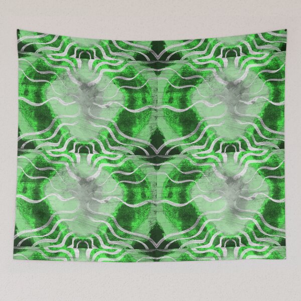Item preview, White Whisps Green Grunge Version designed and sold by mizdarknezz3.
