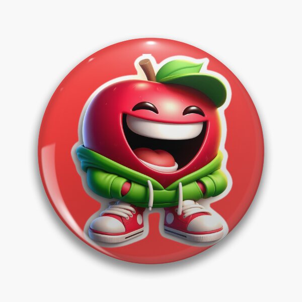 Item preview, Design stickers hilarious red Apple 6 designed and sold by P2Genies.