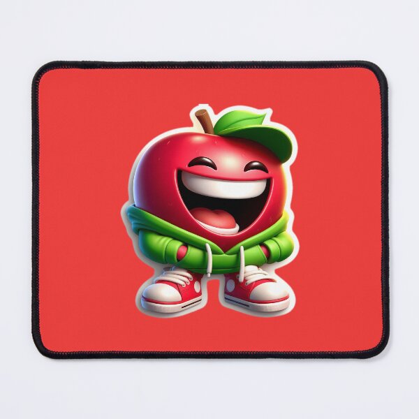 Item preview, Design stickers hilarious red Apple 6 designed and sold by P2Genies.