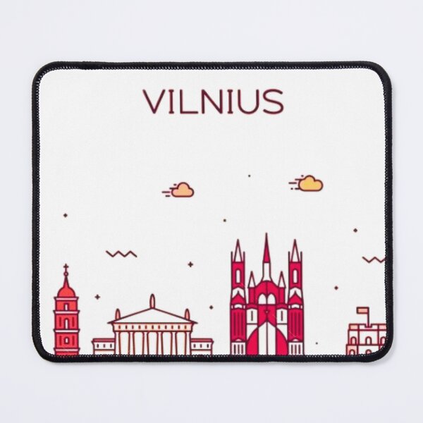 Item preview, Vilnius Skyline Lithuania – Stunning Cityscape Art of Lithuania’s Capital designed and sold by BubbleSpy.